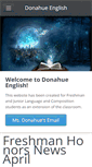 Mobile Screenshot of donahueenglish.weebly.com