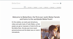 Desktop Screenshot of bieberzone.weebly.com