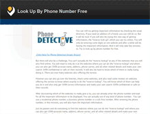 Tablet Screenshot of lookupbyphonenumberfree.weebly.com