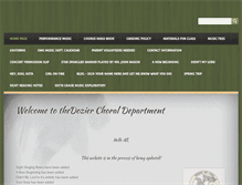 Tablet Screenshot of dozierchorus.weebly.com