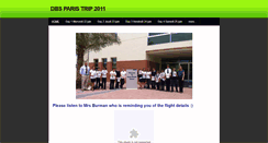 Desktop Screenshot of dbsfrance2011.weebly.com