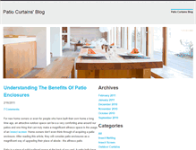 Tablet Screenshot of patiocurtains.weebly.com