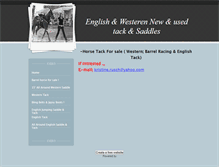 Tablet Screenshot of karhorsetackforsale.weebly.com