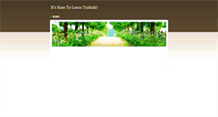 Desktop Screenshot of easyturkish.weebly.com