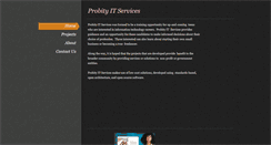 Desktop Screenshot of probityit.weebly.com