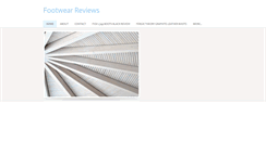 Desktop Screenshot of footwearreviewsol.weebly.com