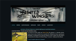 Desktop Screenshot of paintedwings.weebly.com