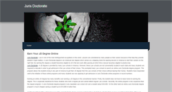Desktop Screenshot of jurisdoctorate.weebly.com