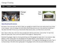 Tablet Screenshot of garagecleaning.weebly.com