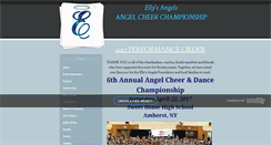 Desktop Screenshot of angelcheer.weebly.com