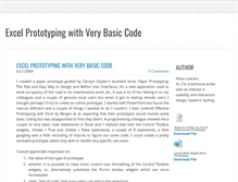 Tablet Screenshot of excelprototyping.weebly.com