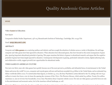 Tablet Screenshot of bestgamearticles.weebly.com
