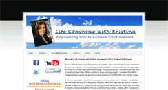 Desktop Screenshot of lifecoachingwithkristina.weebly.com