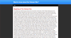 Desktop Screenshot of learnaboutthevietnamwar.weebly.com