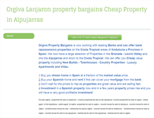 Tablet Screenshot of orgivapropertybargains.weebly.com