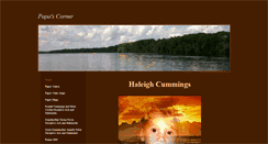 Desktop Screenshot of papascorner.weebly.com