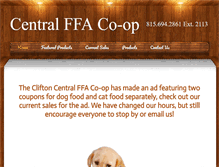 Tablet Screenshot of centralffacoop.weebly.com