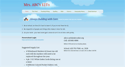 Desktop Screenshot of mrsabcs123s.weebly.com