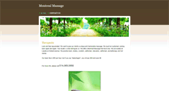 Desktop Screenshot of montrealmassage.weebly.com