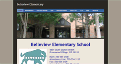 Desktop Screenshot of belleviewelementary.weebly.com