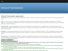 Tablet Screenshot of infraredthermometer.weebly.com