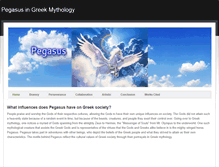 Tablet Screenshot of pegasusingreekmyth.weebly.com