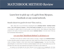 Tablet Screenshot of matchbook-method.weebly.com