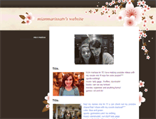 Tablet Screenshot of mianmarissatv.weebly.com