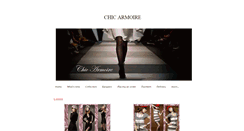 Desktop Screenshot of chicarmoire.weebly.com