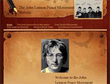 Tablet Screenshot of johnlennonpeace.weebly.com