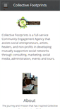 Mobile Screenshot of collectivefootprints.weebly.com