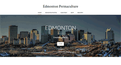 Desktop Screenshot of edmontonpermaculture.weebly.com