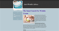 Desktop Screenshot of antiwrinkleadvice.weebly.com