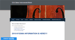 Desktop Screenshot of embinstrumentalmusic.weebly.com