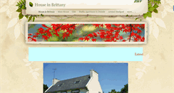 Desktop Screenshot of houseinbrittany.weebly.com