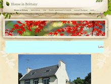 Tablet Screenshot of houseinbrittany.weebly.com