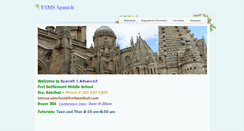 Desktop Screenshot of fsmsspanish.weebly.com