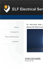 Mobile Screenshot of elfelectrical.weebly.com