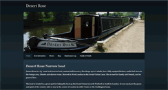 Desktop Screenshot of desertrosenarrowboat.weebly.com