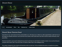 Tablet Screenshot of desertrosenarrowboat.weebly.com