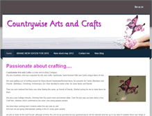 Tablet Screenshot of countrywiseartscrafts.weebly.com