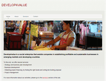Tablet Screenshot of develop4value.weebly.com