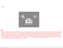 Tablet Screenshot of centralcoaststudios.weebly.com