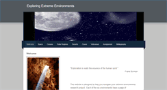 Desktop Screenshot of exploringextremeenvironments.weebly.com