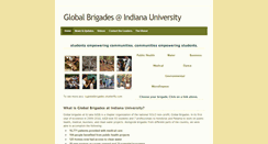 Desktop Screenshot of iuglobalbrigades.weebly.com