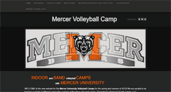 Desktop Screenshot of mercervolleyballcamp.weebly.com