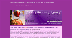 Desktop Screenshot of gravityrecoveryagency.weebly.com