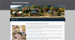 Desktop Screenshot of northumberland-cottage.weebly.com