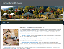 Tablet Screenshot of northumberland-cottage.weebly.com