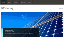 Tablet Screenshot of offshoring.weebly.com